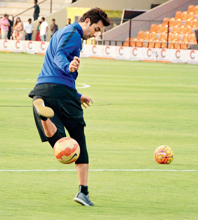 MIDFIELD: Ranbir Kapoor Tactical awareness  with a penchant  for attack. Agile with great footwork
