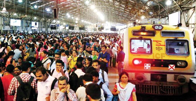 Despite the rush hour madness, thousands of Mumbaikars depend on trains as the city