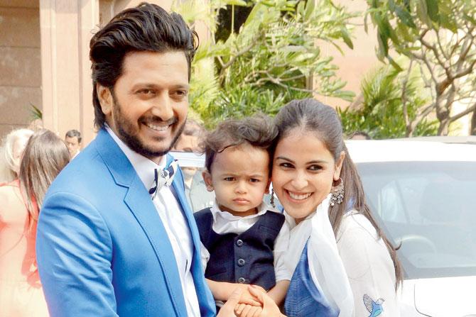 Riteish Deshmukh on wife Genelia’s film production skills, and tots Riaan and Rahyl