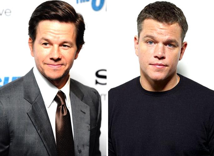 Mark Wahlberg and Matt Damon