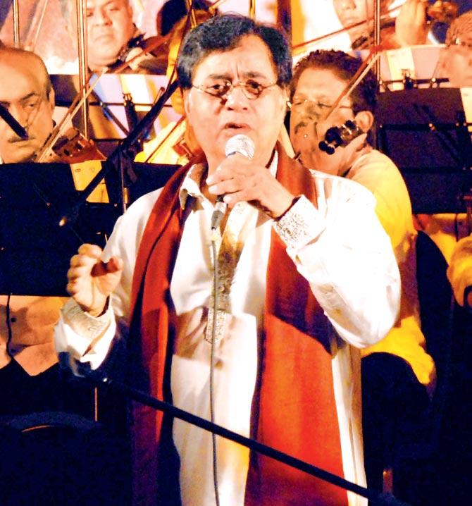 Jagjit Singh during a music event in December 2010, just 10 months before his demise