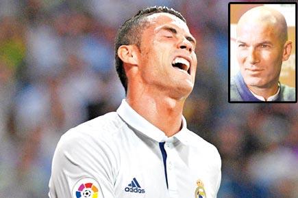 La Liga: Sulking Cristiano Ronaldo has to live with being subbed, says Zinedine Zidane