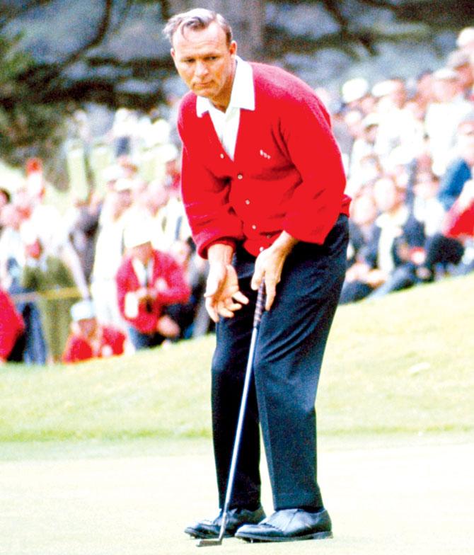 Arnold Palmer was also a pioneer in sports marketing, paving the way for many athletes to reap in millions from endorsements. Pic/AP
