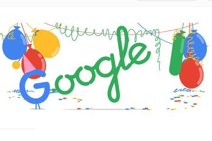 Google celebrates 18th birthday with animated doodle