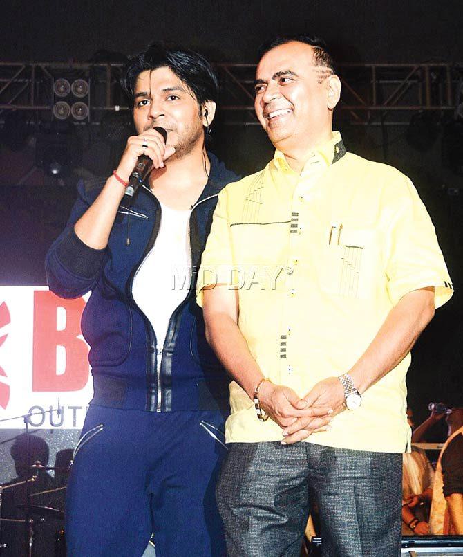 Ankit Tiwari with Yogesh Lakhani from Bright