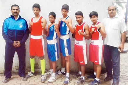 Five BMC school boxers make it to national competition