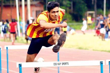 Inter-school athletics: Sunil Mourya wins DSO hurdle race without his shoes