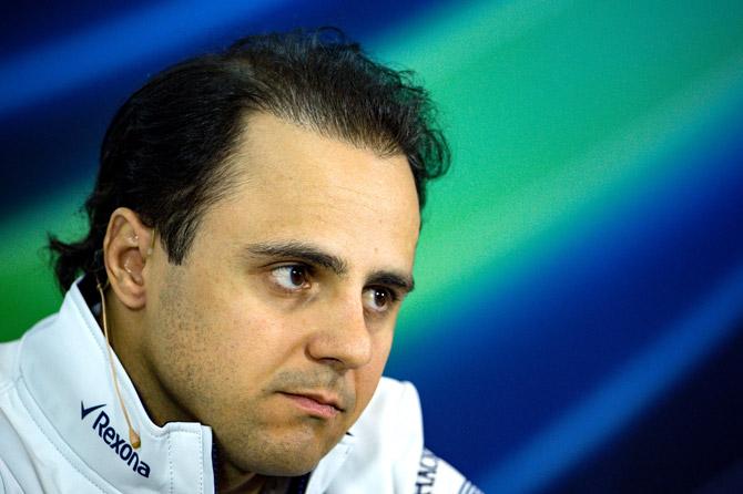 Felipe Massa. Pic/AFP