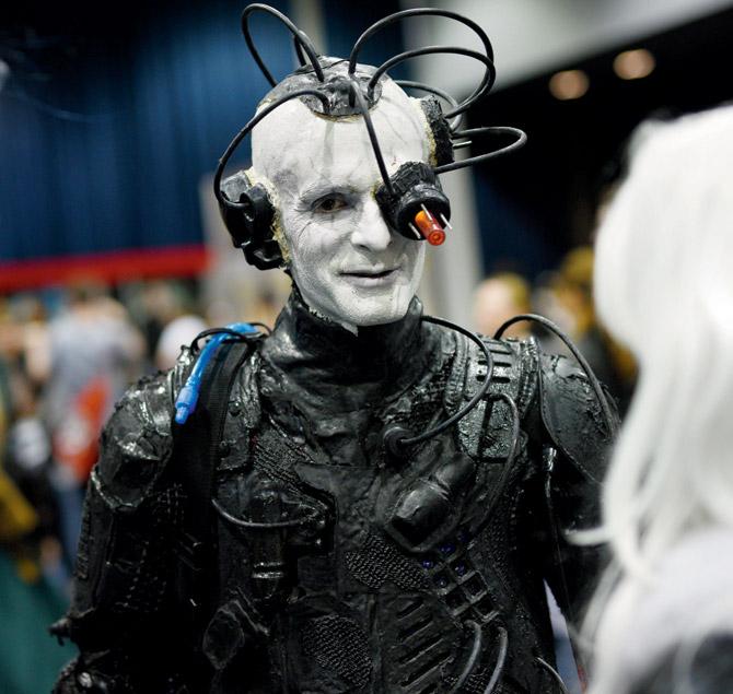 Cosplayers at international  comic conventions. Pics/AFP