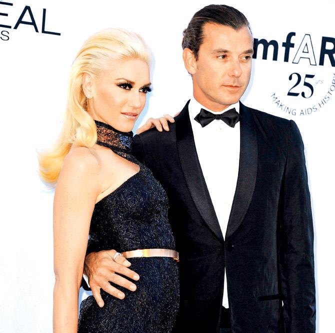 Gwen Stefani and ex-husband Gavin Rossdale. Pic/Getty Images