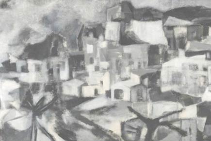 Art auction: Akbar Padamsee's 'Greek Landscape' goes for record Rs 19 cr
