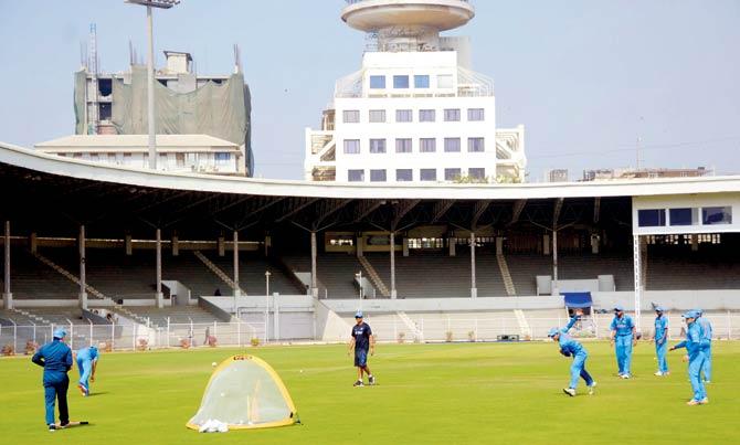 The Brabourne Stadium at the Cricket Club of India