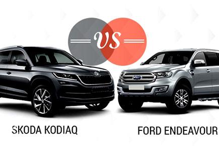 Specs Comparison: Skoda Kodiaq vs Ford Endeavour