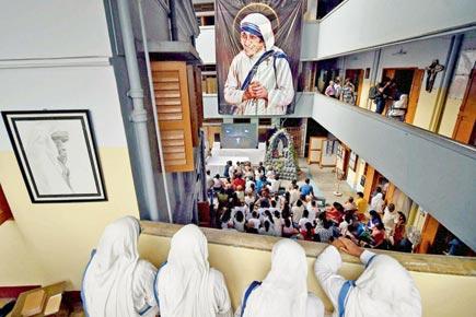 Nuns erupt in a rare moment of joy after Mother Teresa's granted sainthood
