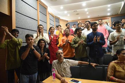How IIT Bombay students celebrated their 'Pratham' satellite launch