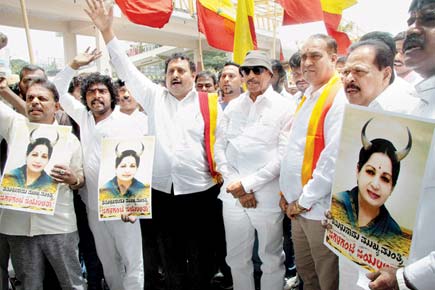 Amid protests, Karnataka starts releasing Cauvery water to Tamil Nadu