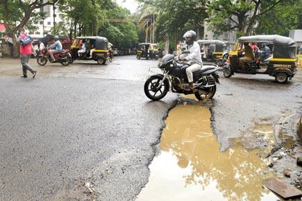 Potholed roads have turned north ward into a traffic nightmare