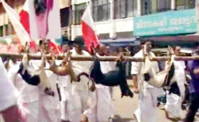 Police said they have registered a case against 15 activists of Youth Front (M), an offshoot of Kerala Congress (M) for the barbaric act