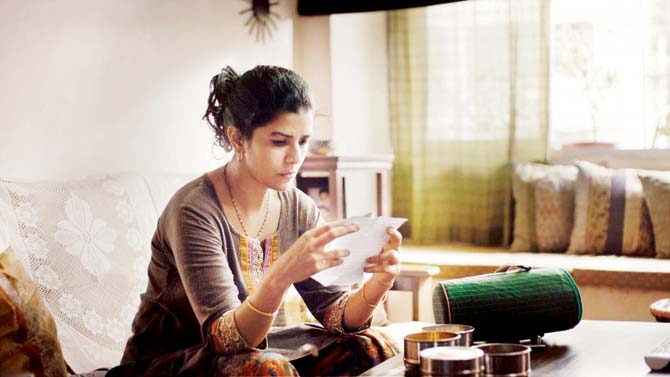 A still from the 2013 Bollywood film, The Lunchbox, directed by Ritesh Batra