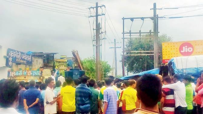 The MSEB officials finally replaced the transformer after five days
