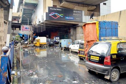 Below the shiny Mumbai Metro rail, lies a story of stink