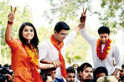 Delhi University elections: ABVP bags top three posts