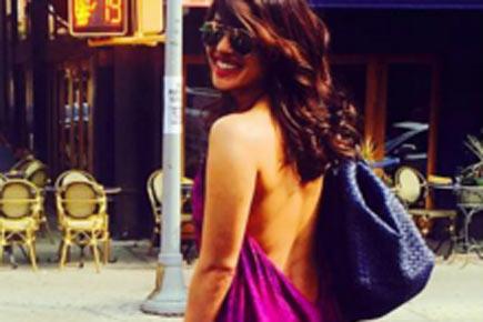Backless Beauty! Priyanka Chopra shows off her sexy back in this hot pic