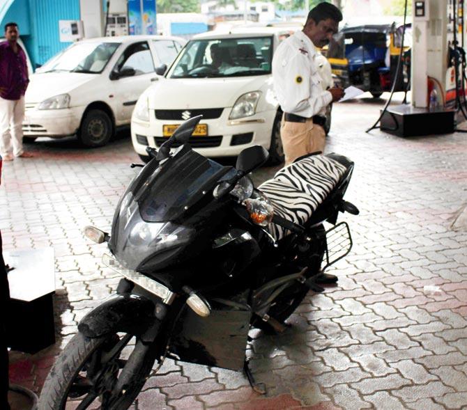Traffic police had started the petrol pump drive on August 6