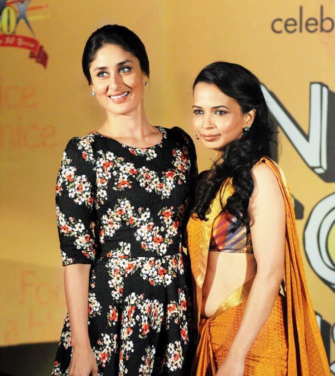 Kareena Kapoor with Rujuta Diwekar at the release of her book