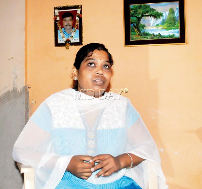 Since her husband’s death, Saraswati has been waiting to get a job