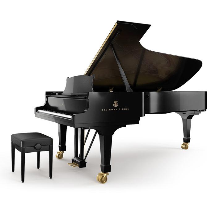 The Steinway grand piano Model S, also called ‘the city grand’