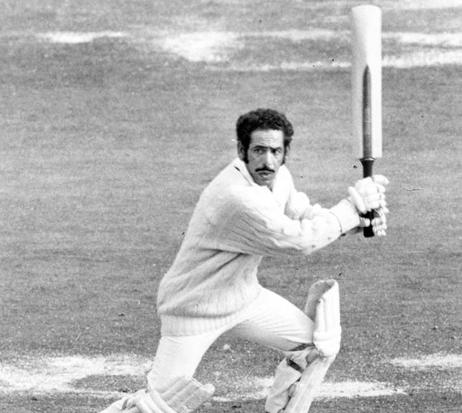 Syed Abid Ali in action on the 1974 tour of England. Pic/Getty Images