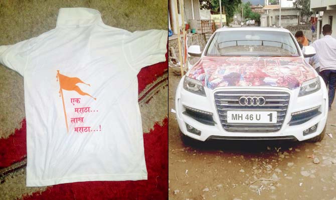 T-shirts and cars supporting the Marathi cause will be seen at the morcha in Pune today