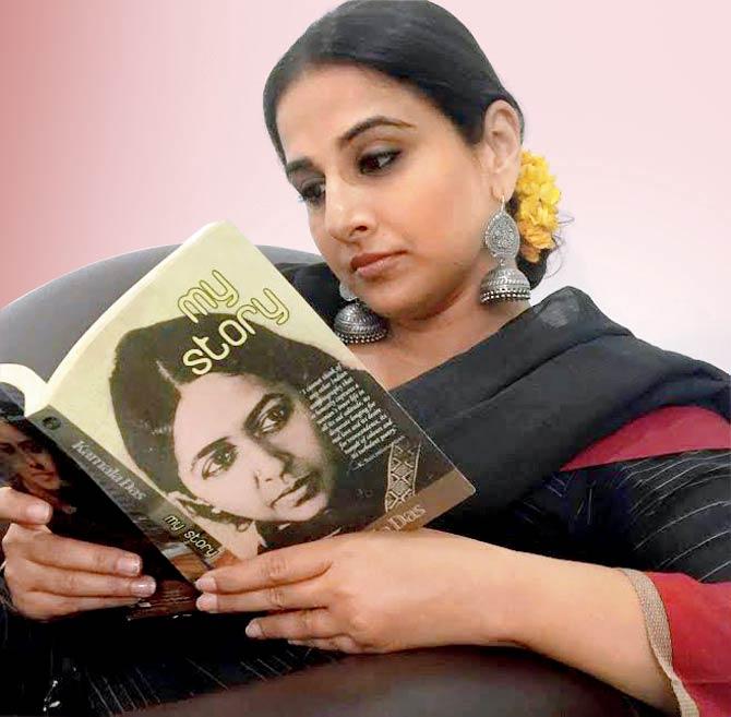Vidya Balan studies Kamala Das for the movie