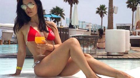 480px x 270px - Ooh la la! Elli Avram's red hot bikini pictures go viral