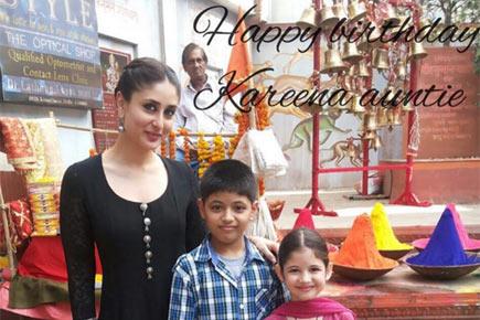 Happy birthday Kareena 'auntie', wishes 'Munni' Harshaali Malhotra