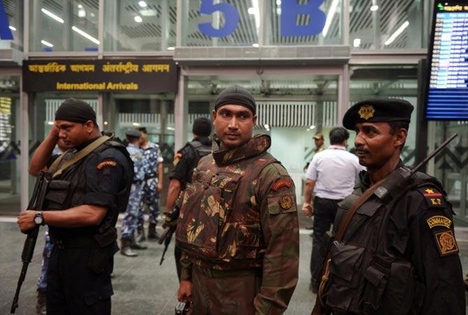 Bomb scare Kolkata airport