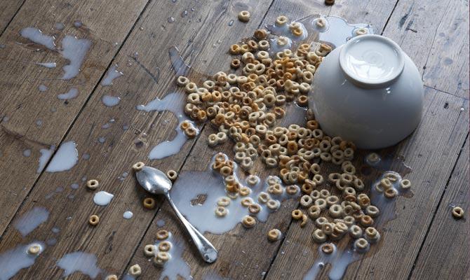Food, once dropped on the floor, is not safe to eat, however quickly you pick it up, warns a new study that debunks the widely accepted notion that it is all right to scoop up food and eat it within a "safe" five-second window