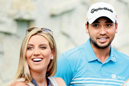 Golfer Jason Day's wife Ellie was ready to slap him for after he was upset