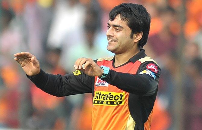 Rashid Khan. Pic/PTI