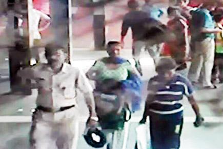RPF officials save woman from falling into platform gap at Dadar station