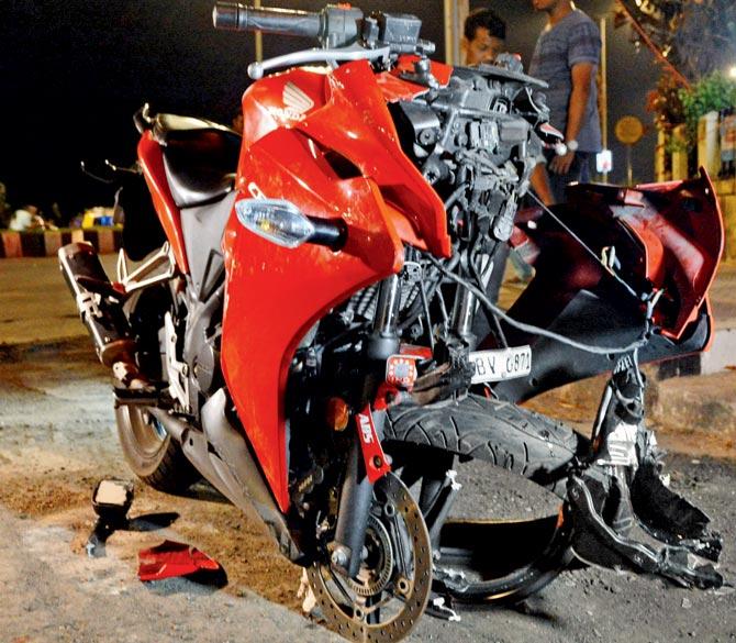 Two-wheeler deaths accounted for 29.3 per cent of vehicular fatalities in 2015. PICTURE FOR REPRESENTATION