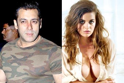 What is Salman Khan doing with Playboy model Ronja Forcher?