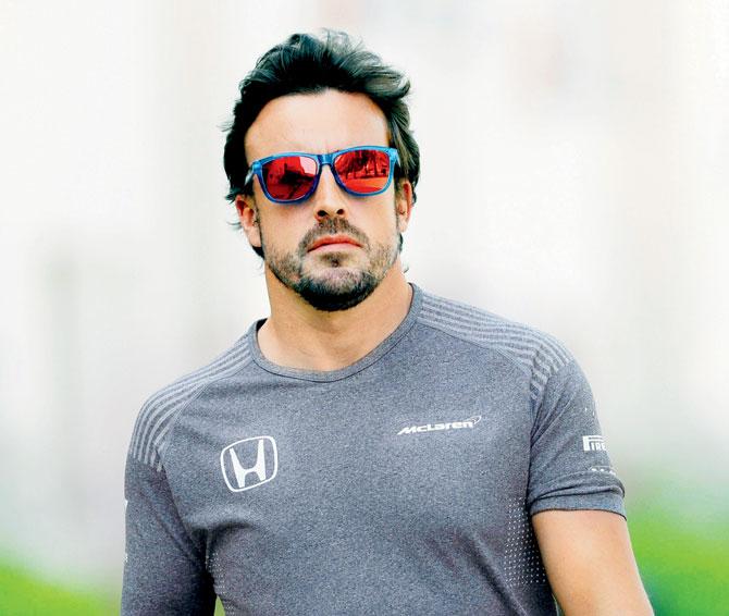 McLaren’s Fernando Alonso