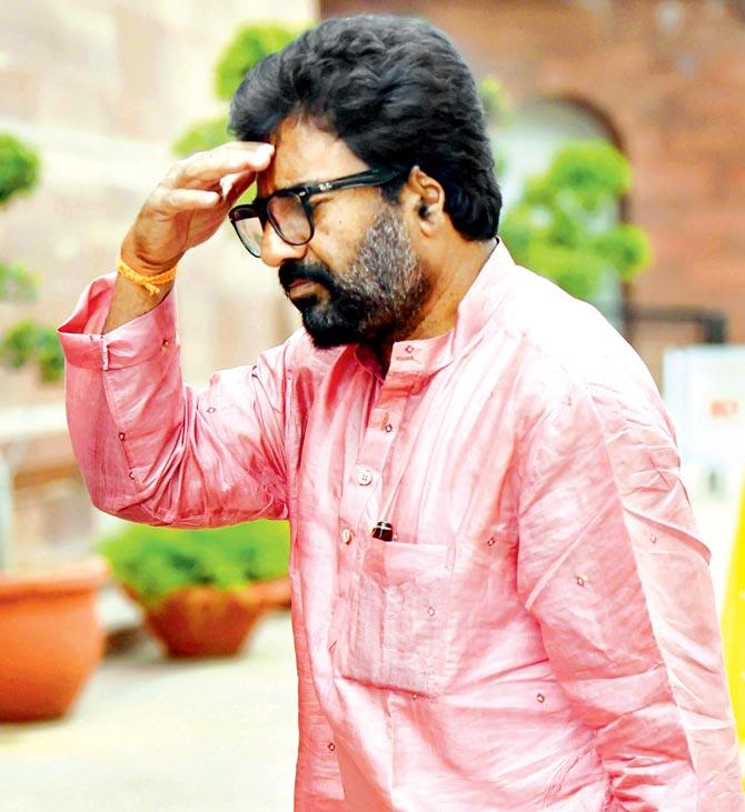 What makes me angrier are reports that Shiv Sena MP Ravindra Gaikwad was, at some point, compelled to use a chartered flight, simply because he allegedly attacked an ordinary citizen with his slipper 25 times. File pic