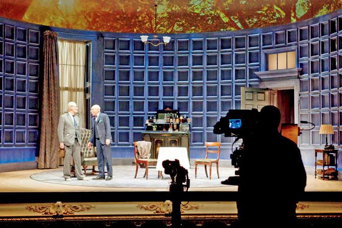 Two full-camera rehearsals take place before each National Theatre Live recording, with time in-between for the stage director and camera director to work together to discuss how best to capture the production