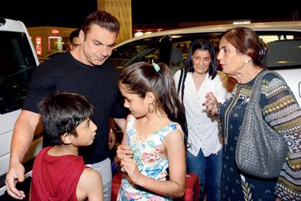Sohail Khan goes on an impromptu trip with family