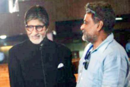 Amitabh Bachchan shoots for a cameo in 'Padman'