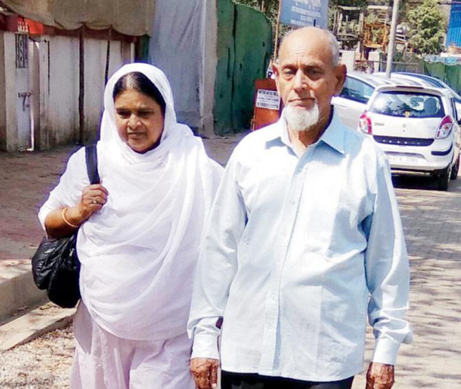 Mohammed Mehboob Ali (79) and wife Hamida