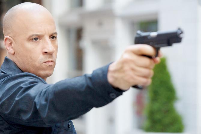 Vin Diesel in Fast and Furious 8